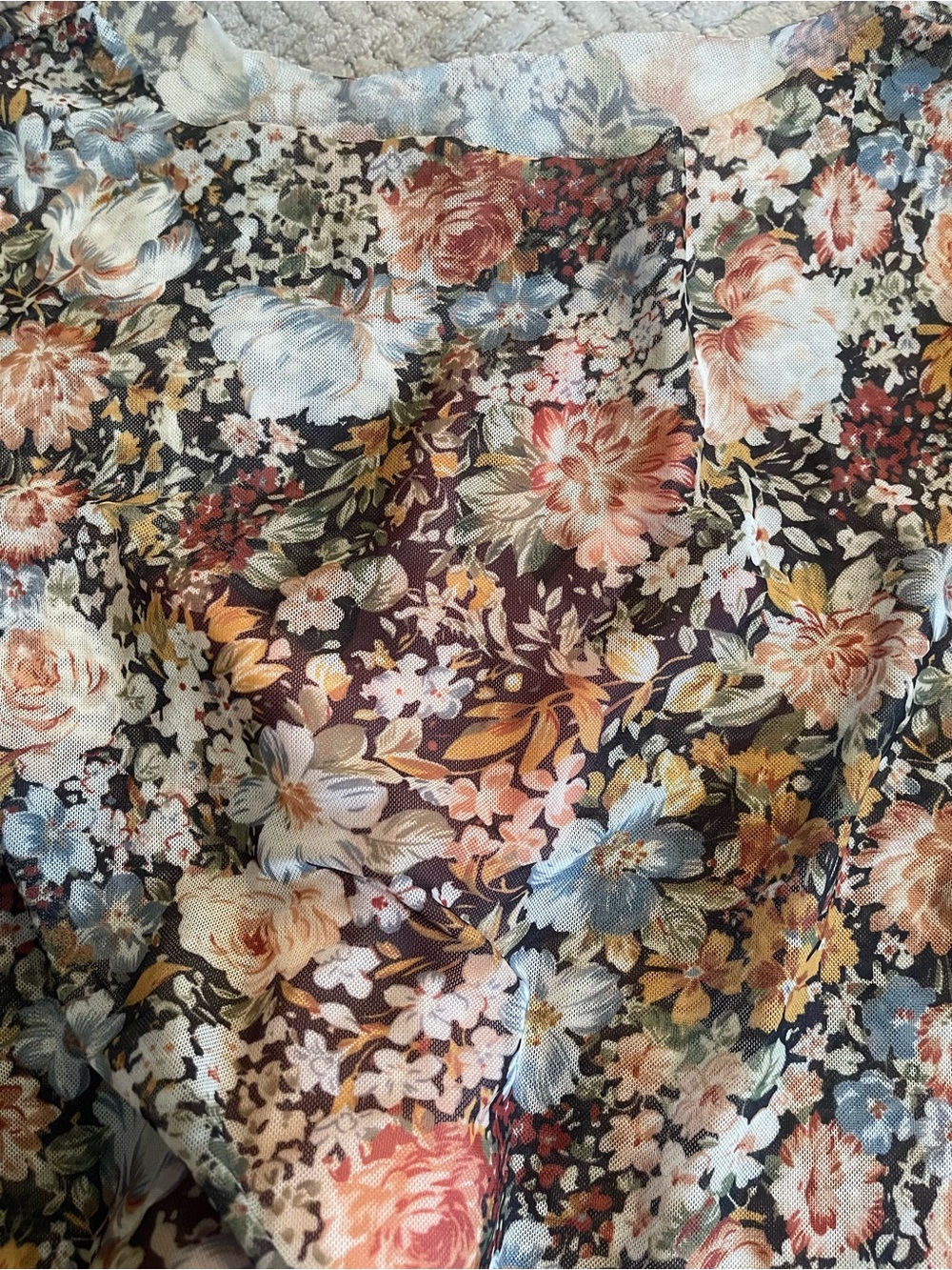 Floral Print Blouse in Multi Floral Colors